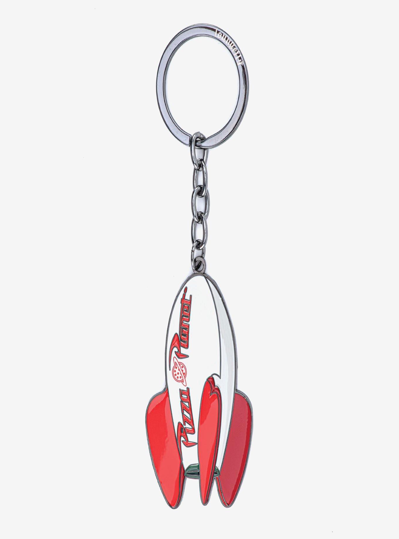 Loungefly Disney Pixar Toy Story Pizza Planet Rocket Key Chain, , hi-res