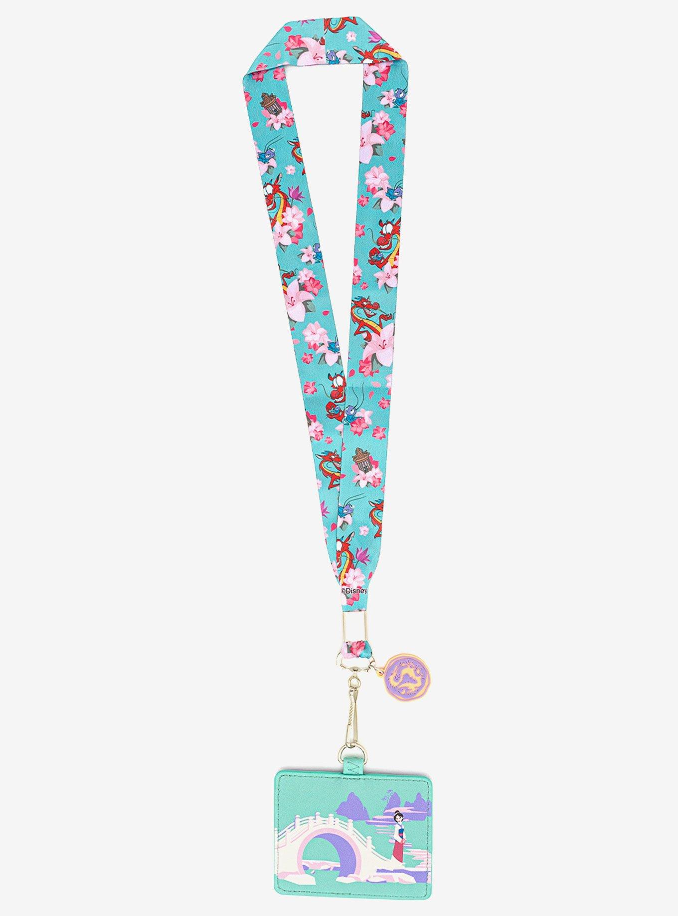 Loungefly Disney Mulan Magnolia Lanyard, , hi-res