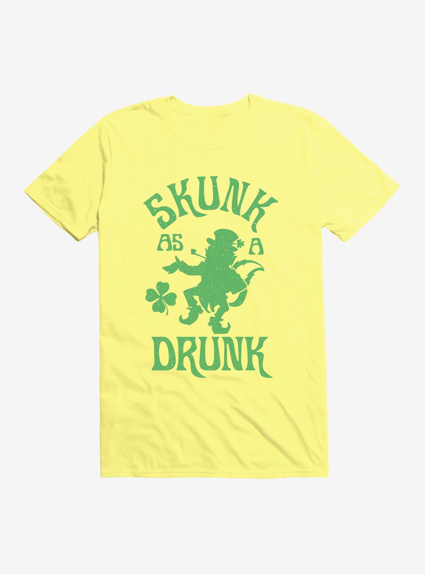 Hot Topic Skunk As A Drunk Leprechaun T-Shirt | Hot Topic