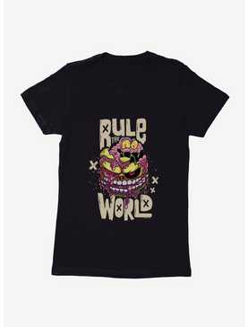 Madballs Skull Face Rule The World Womens T-Shirt, , hi-res