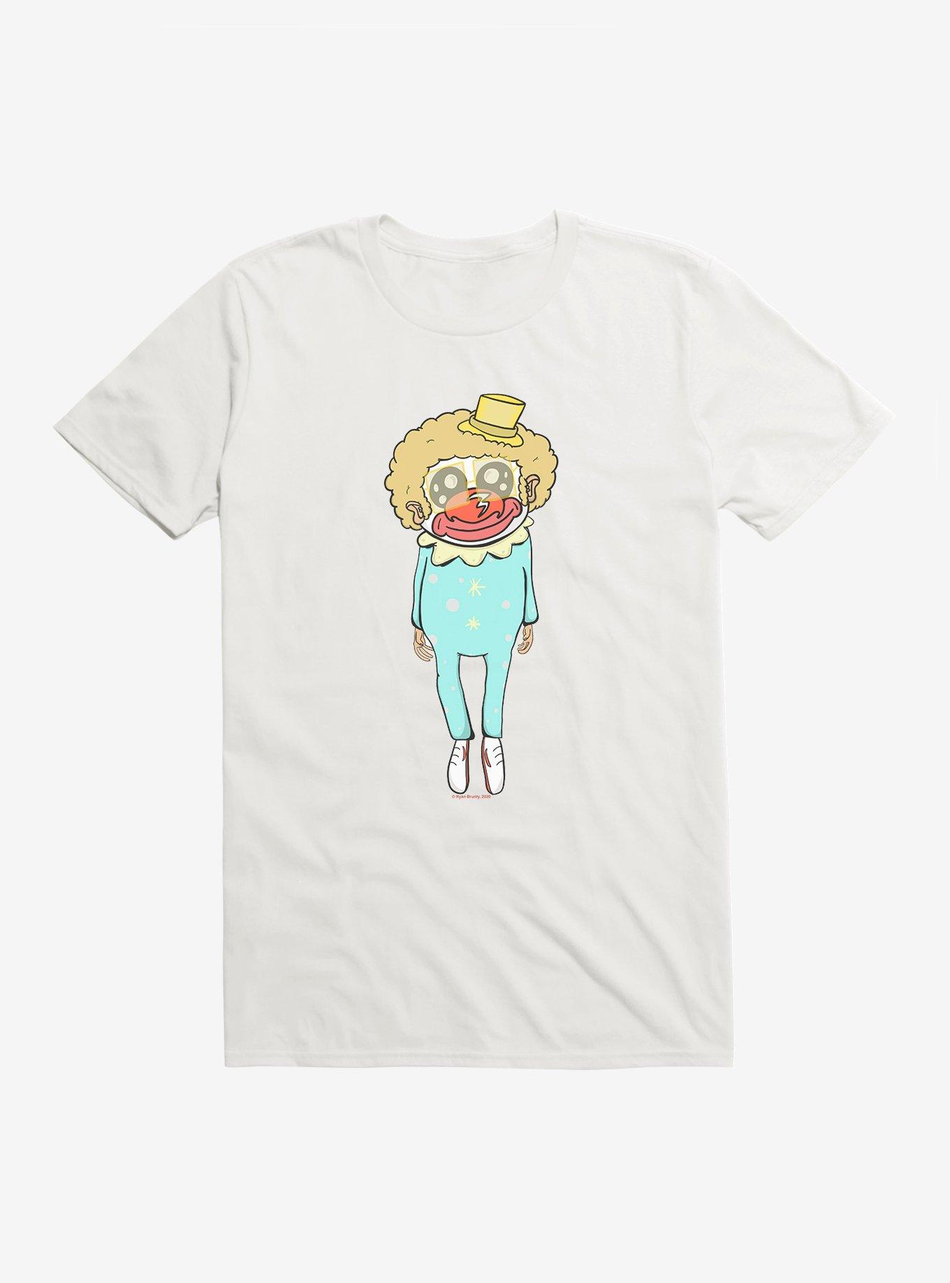 Depressed Monsters Clown Suited Casey The T-Shirt By Ryan Brunty