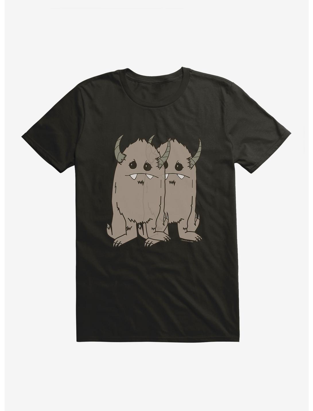 Depressed Monsters Double Yerman T-Shirt By Ryan Brunty , , hi-res