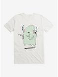Depressed Monsters Horned Monster T-Shirt By Ryan Brunty, , hi-res