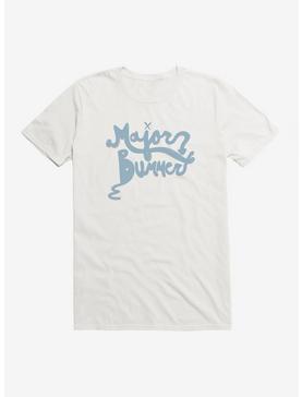 Depressed Monsters Major Bummer T-Shirt By Ryan Brunty, WHITE, hi-res