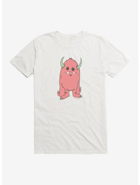 Depressed Monsters Valentine's Yerman T-Shirt By Ryan Brunty, WHITE, hi-res