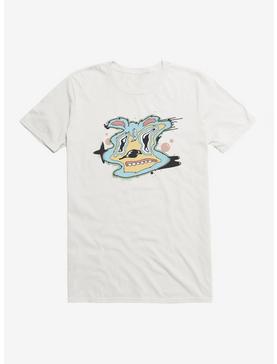 Depressed Monsters Warped Monster T-Shirt By Ryan Brunty, WHITE, hi-res