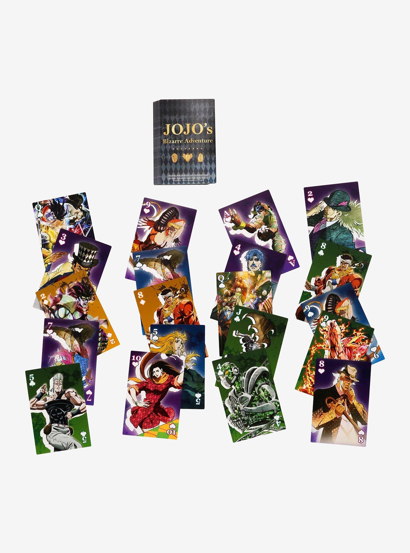  JoJo Bizarre Adventures Cards - JJBA Anime Cards Booster Packs  - TCG CCG Collectable Trading Card Game Box (10 Packs) - AW Anime WRLD :  Toys & Games