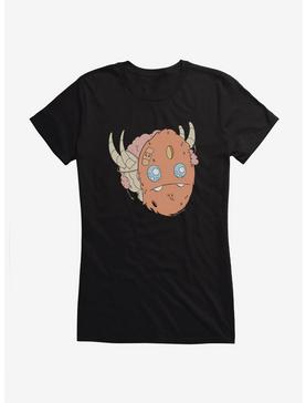 Depressed Monsters Masked Emotions Girls T-Shirt By Ryan Brunty, , hi-res