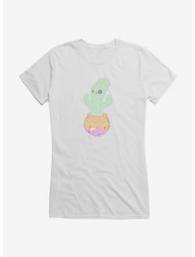 Plus Size Depressed Monsters Cactus Rudy Girls T-Shirt By Ryan Brunty, , hi-res