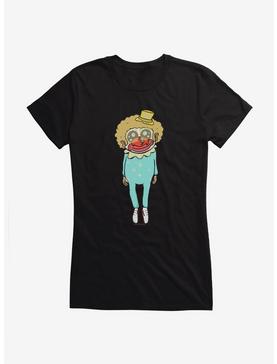 Depressed Monsters Clown Suited Casey The Clown Girls T-Shirt By Ryan Brunty, , hi-res