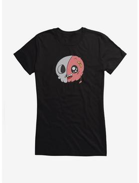 Depressed Monsters Half Brain Girls T-Shirt By Ryan Brunty, , hi-res