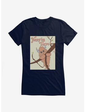 Depressed Monsters Hanging In There Girls T-Shirt By Ryan Brunty, , hi-res