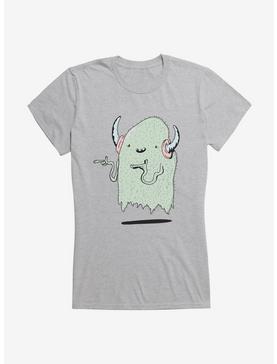 Depressed Monsters Horned Monster Girls T-Shirt By Ryan Brunty, HEATHER, hi-res