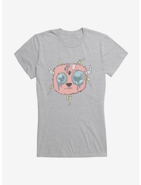 Depressed Monsters Lightning Bolt Monster Girls T-Shirt By Ryan Brunty, HEATHER, hi-res