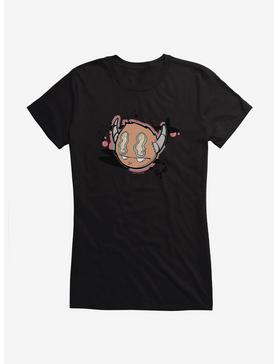 Depressed Monsters Long Drawn Girls T-Shirt By Ryan Brunty, , hi-res
