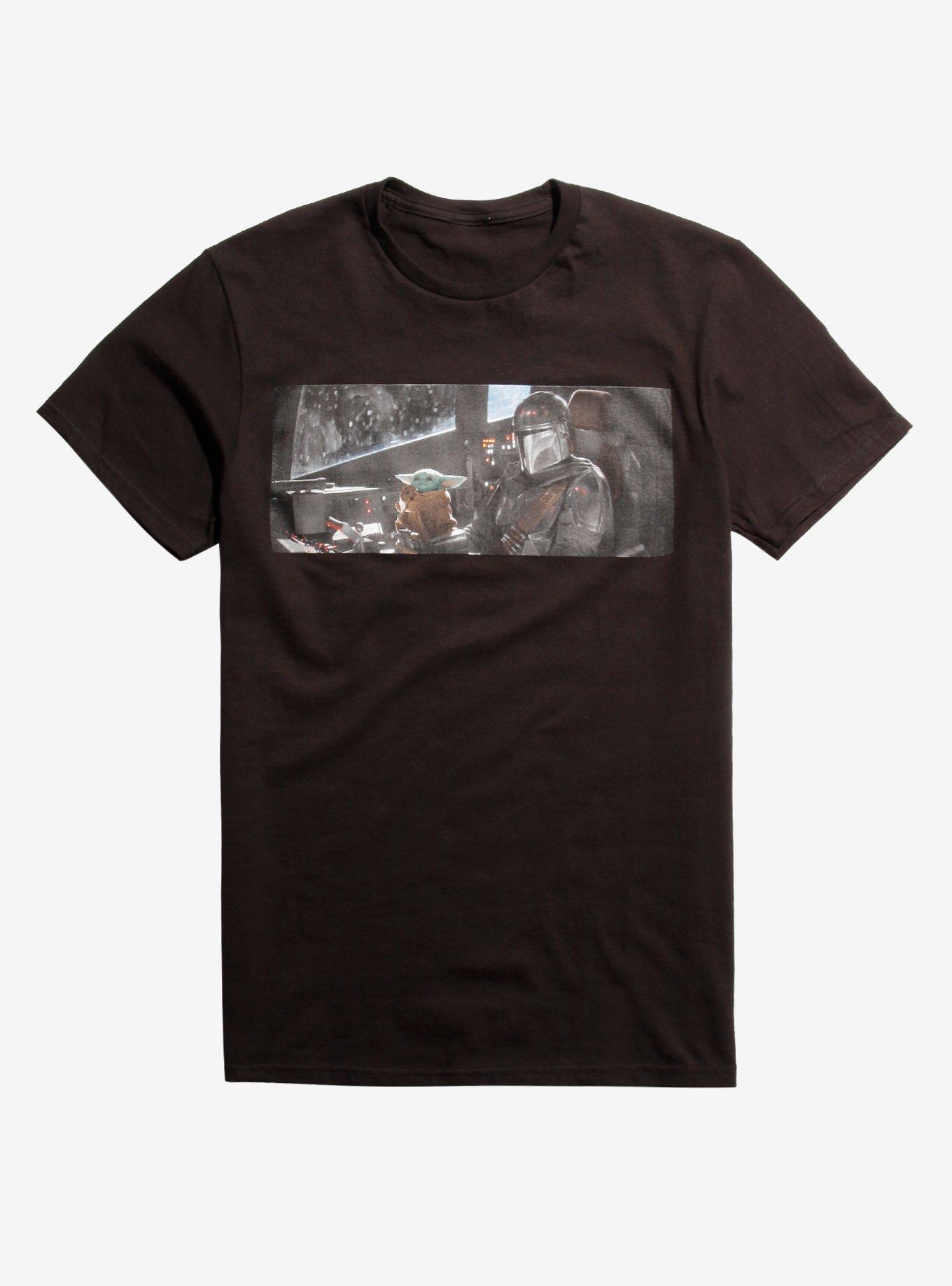 Star Wars The Mandalorian Mando & The Child T-Shirt, BLACK, hi-res