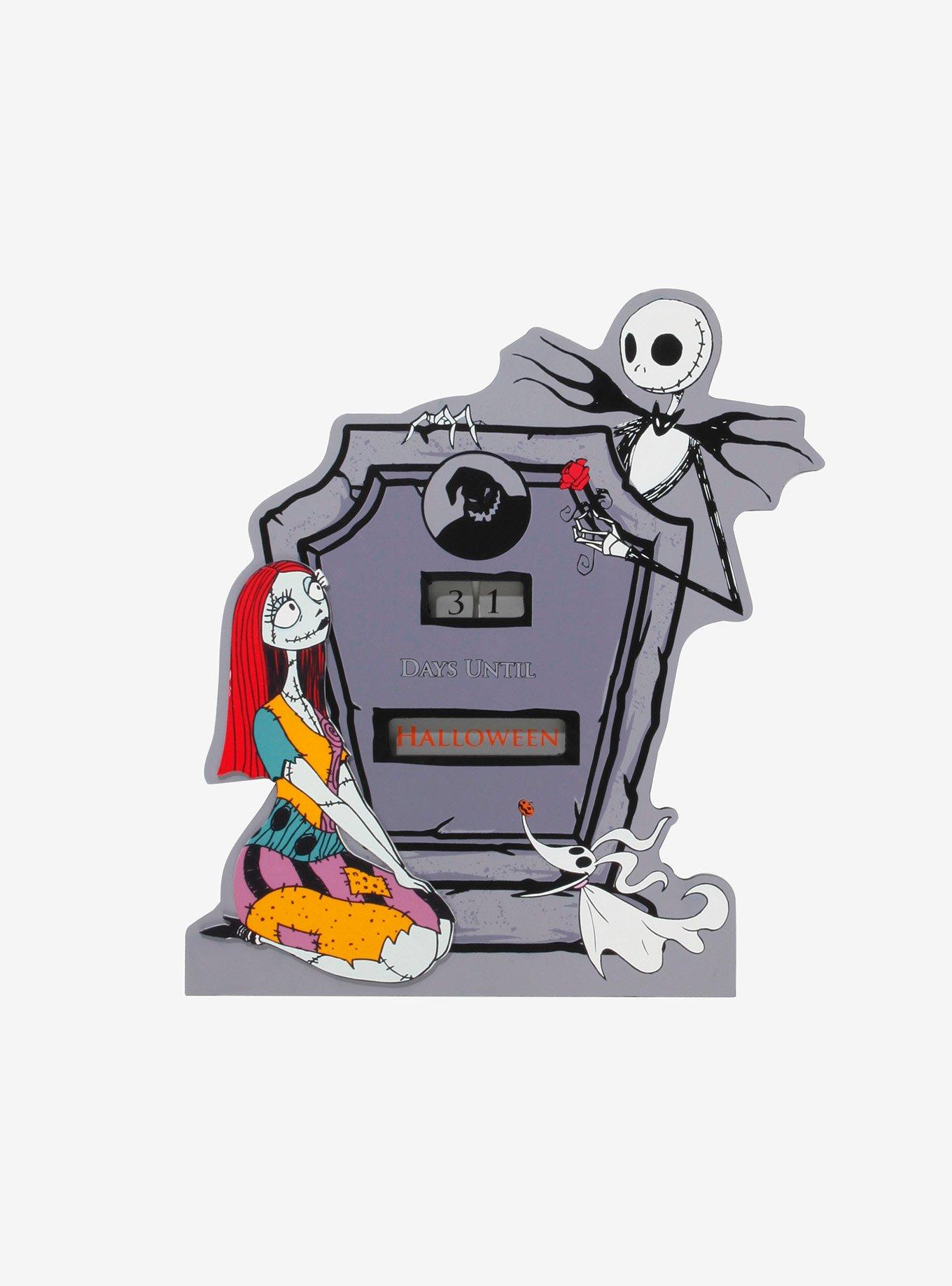 The Nightmare Before Christmas Jack & Sally Countdown Tombstone, , hi-res