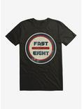 The Fate Of The Furious Fast 8 Script Circle Logo T-Shirt, BLACK, hi-res