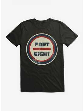 The Fate Of The Furious Fast 8 Script Circle Logo T-Shirt, , hi-res
