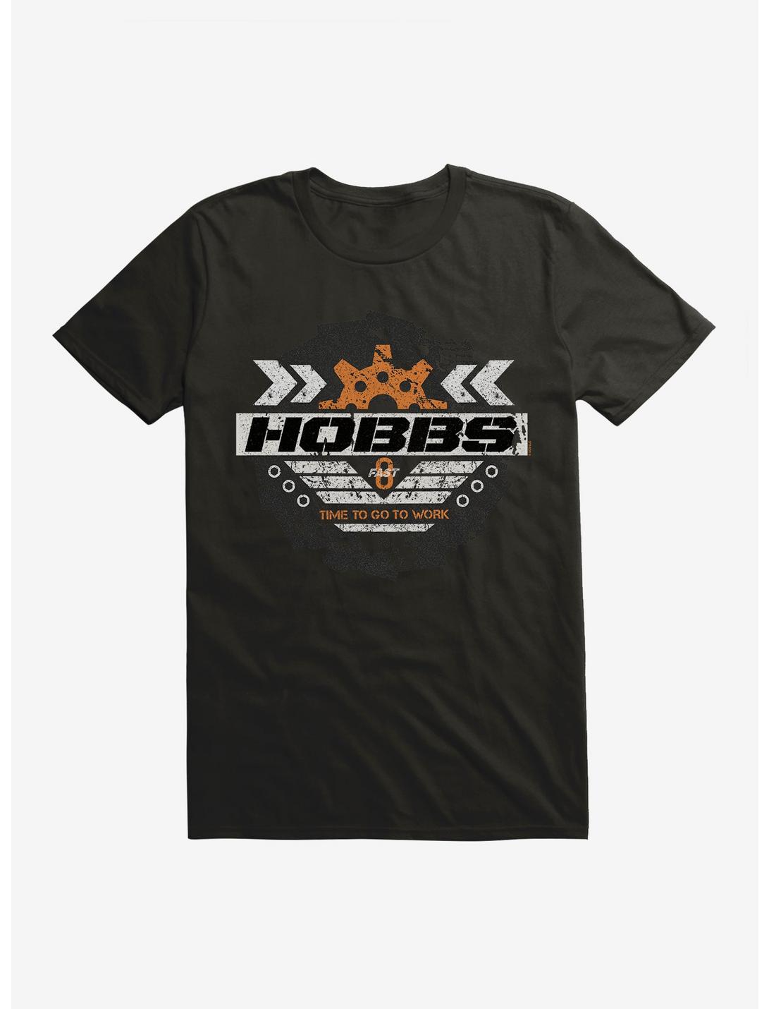 The Fate Of The Furious Hobbs Time To Work T-Shirt, BLACK, hi-res