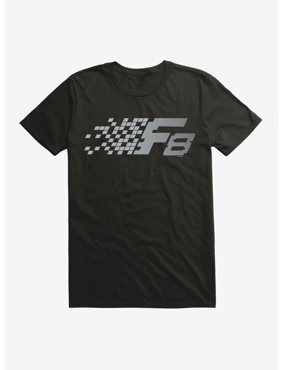 The Fate Of The Furious Gray Squared Logo T-Shirt, BLACK, hi-res