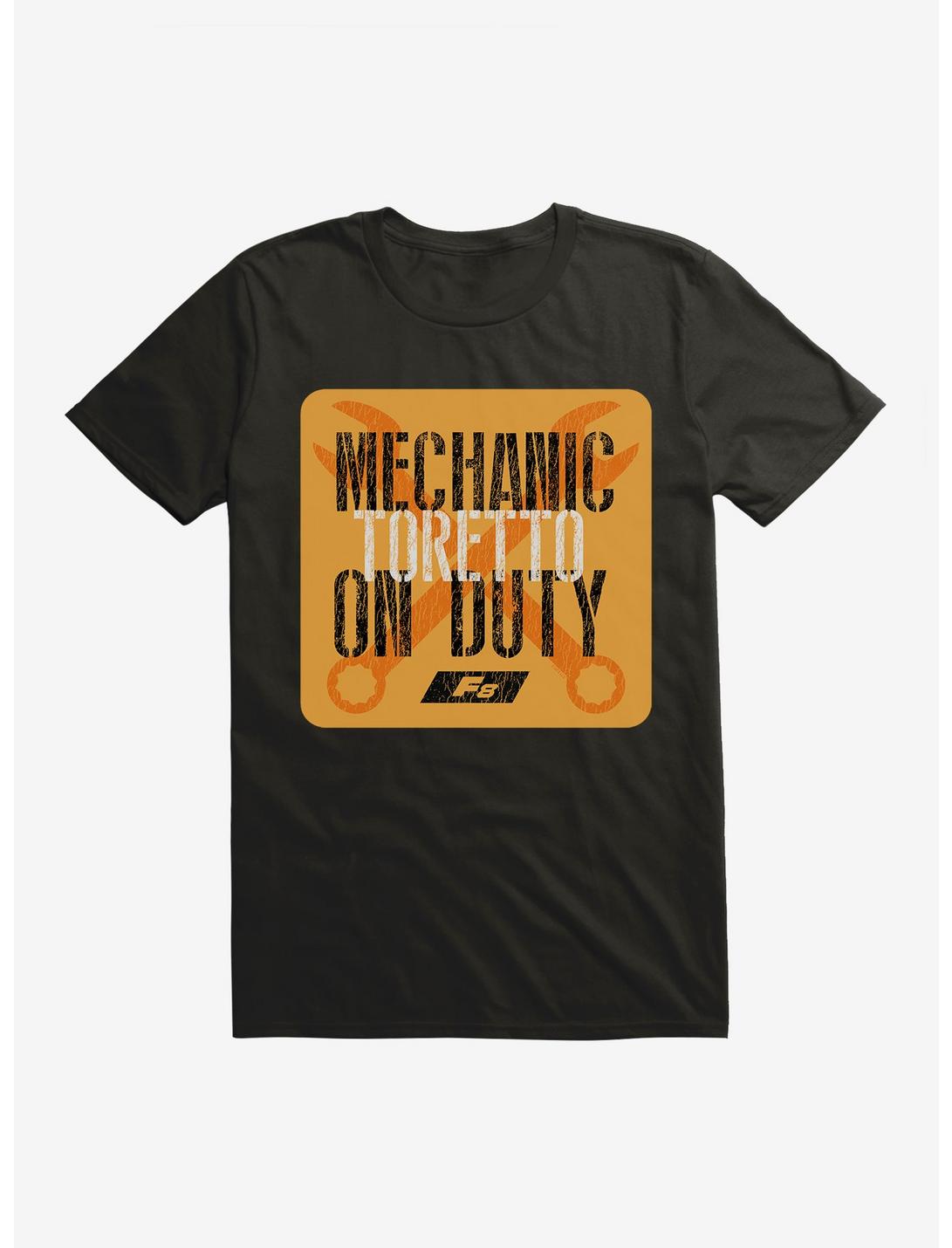 The Fate Of The Furious Mechanic On Duty T-Shirt, , hi-res