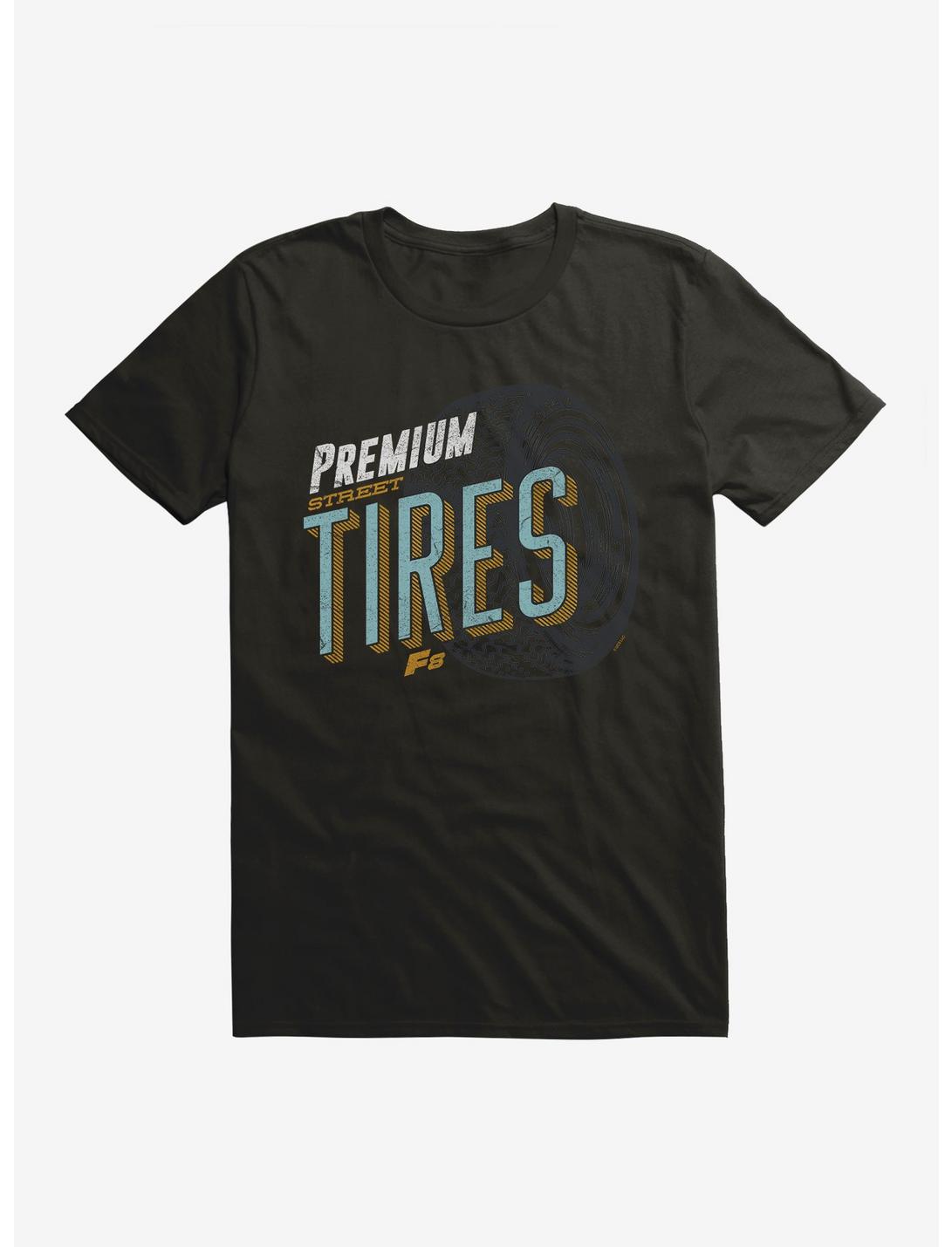 The Fate Of The Furious Premium Tires T-Shirt, BLACK, hi-res