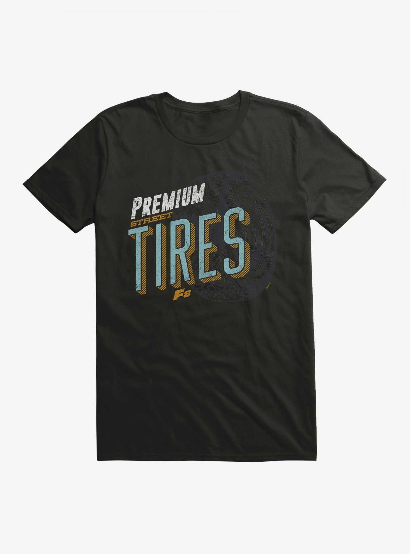 The Fate Of The Furious Premium Tires T-Shirt, , hi-res