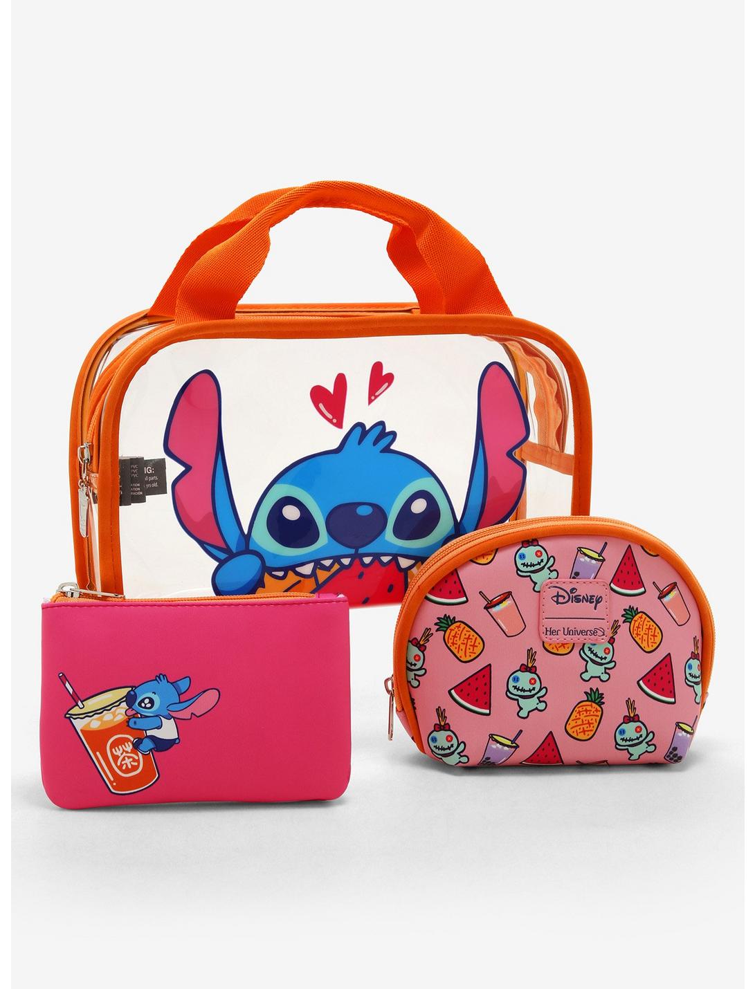 Our Universe Disney Lilo & Stitch Fruit Cosmetic Bag Set - BoxLunch Exclusive, , hi-res