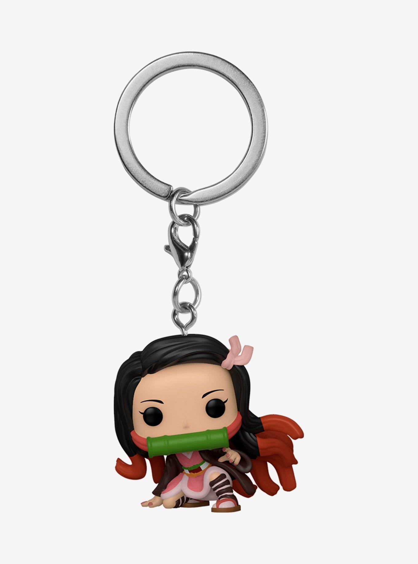 Funko Pocket Pop! Demon Slayer: Kimetsu no Yaiba Nezuko Kamado (Crouching)  Vinyl Keychain - BoxLunch Exclusive