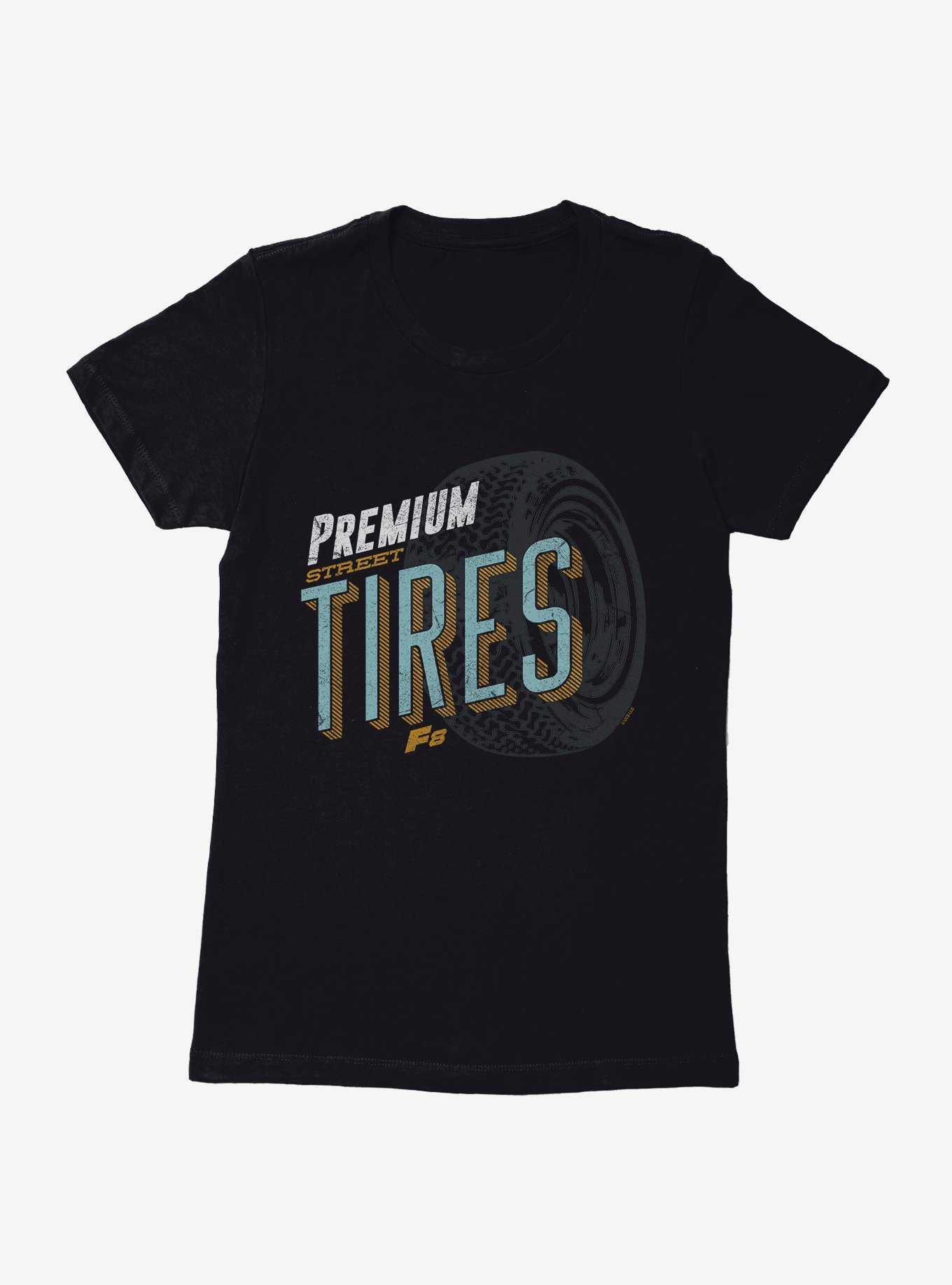 The Fate Of The Furious Premium Tires Womens T-Shirt, , hi-res
