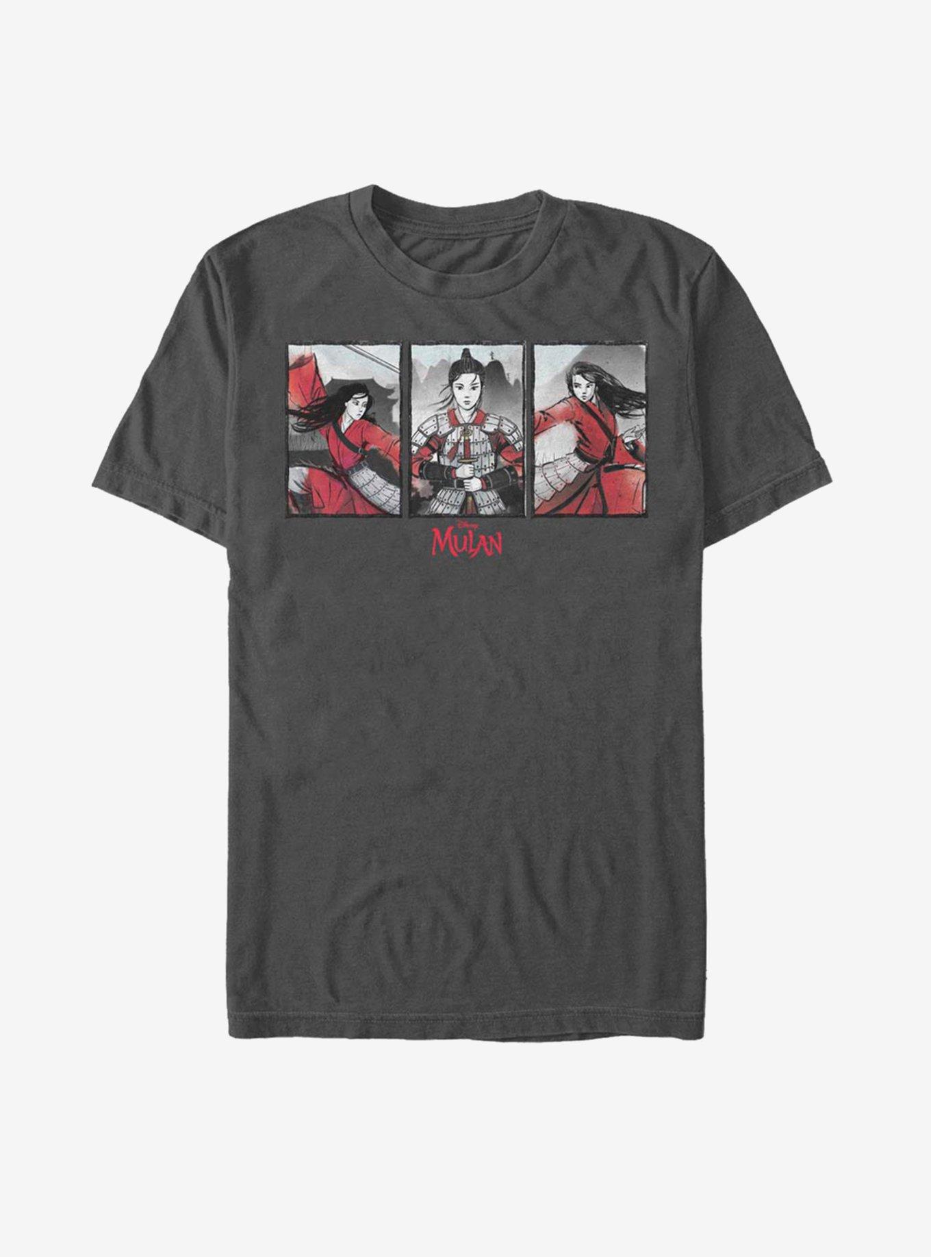 Disney Mulan Live Action Mulan Floral Boxed T-Shirt, , hi-res