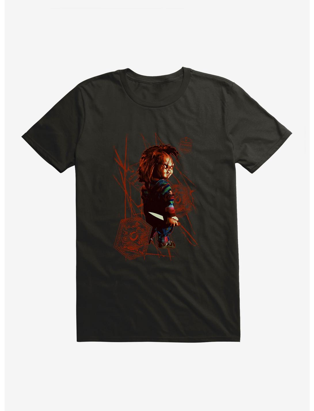 Chucky Deadly Doll Slashes T-Shirt, BLACK, hi-res