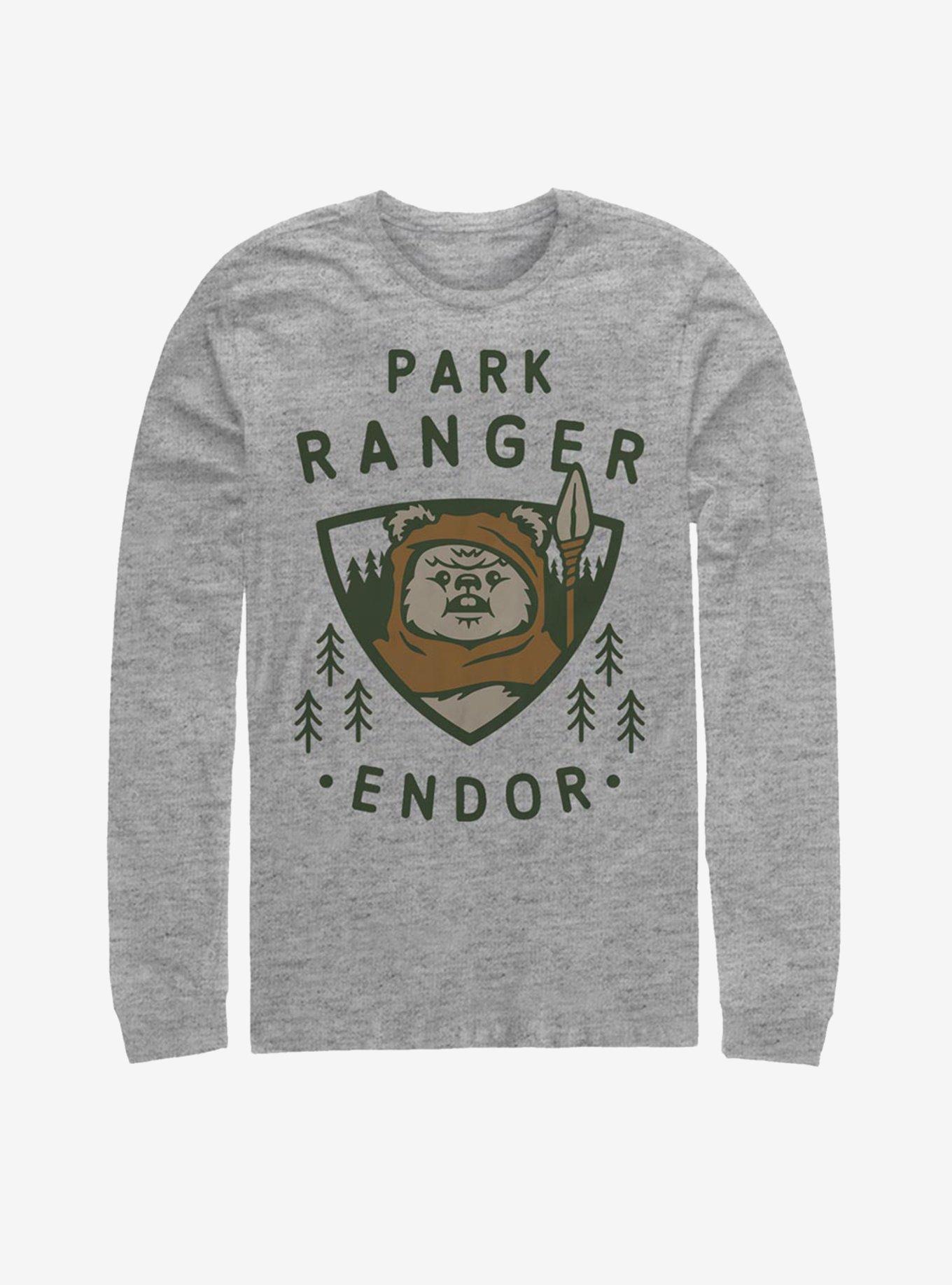 Star Wars Park Ranger Endor Long-Sleeve T-Shirt, ATH HTR, hi-res