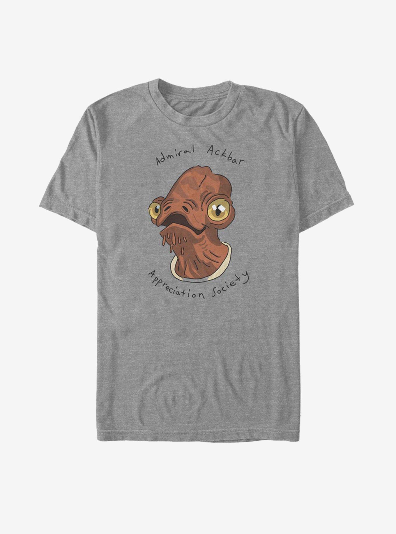 Admiral ackbar hot sale shirt