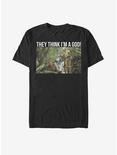 Star Wars C-3PO God T-Shirt, BLACK, hi-res