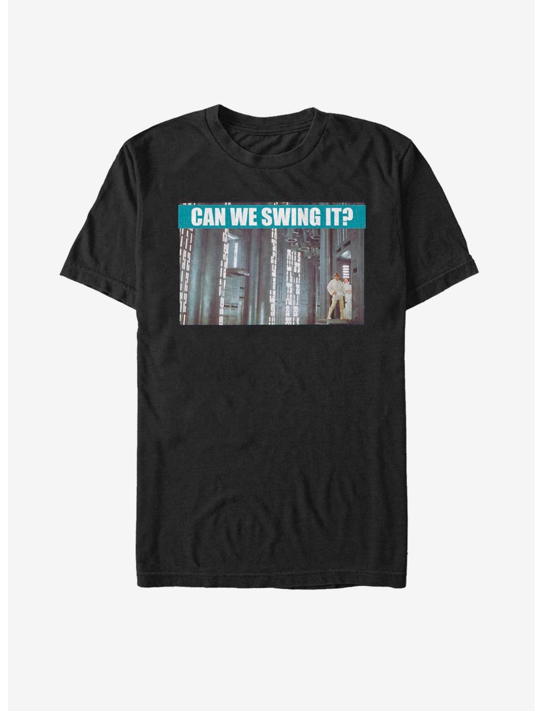 Star Wars Can We Swing It T-Shirt, BLACK, hi-res