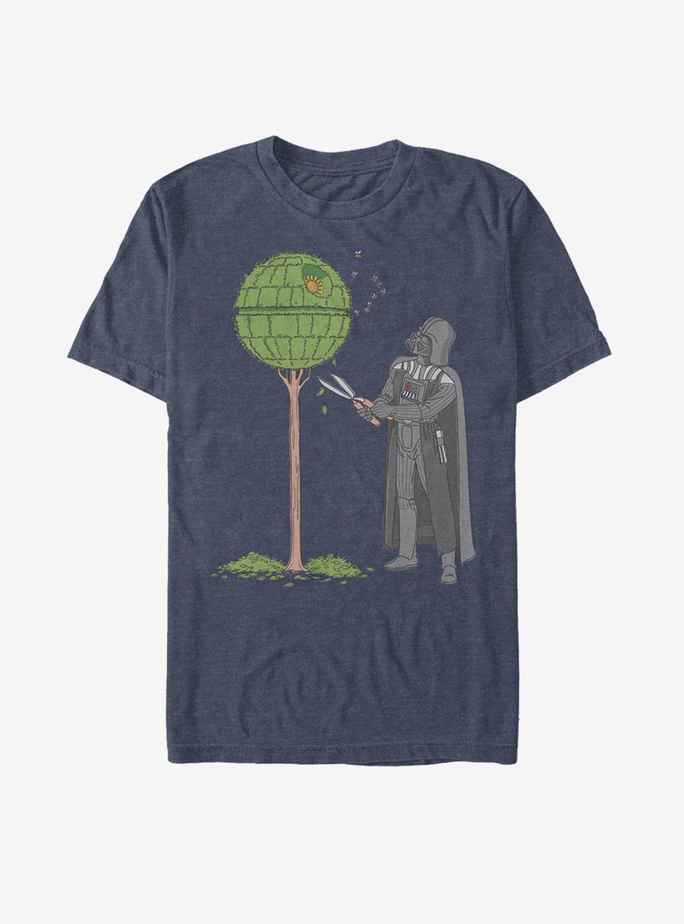 Star Wars Death Star Trim T-Shirt, NAVY HTR, hi-res