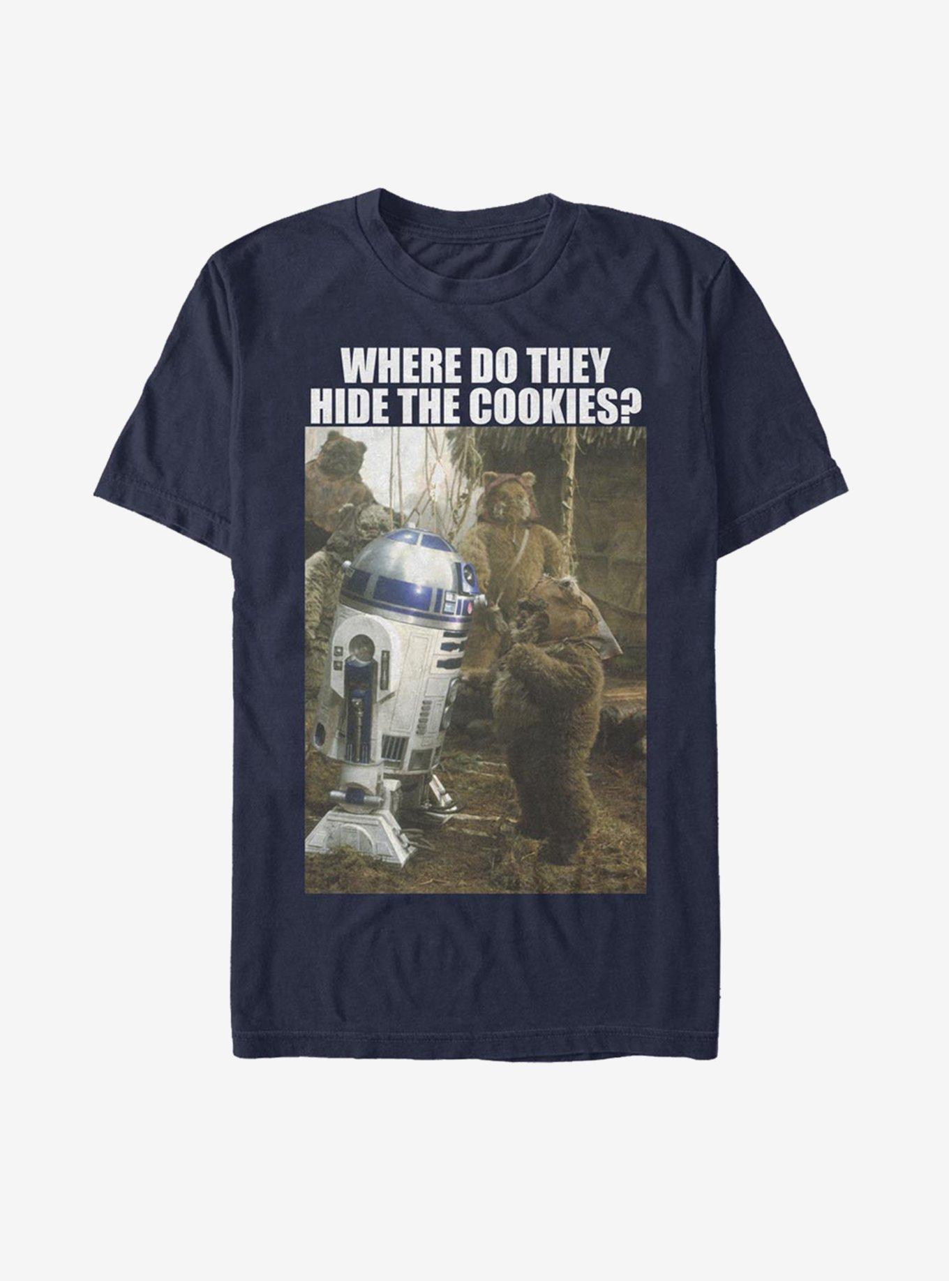 Star Wars R2D2 Hidden Cookies T-Shirt, , hi-res