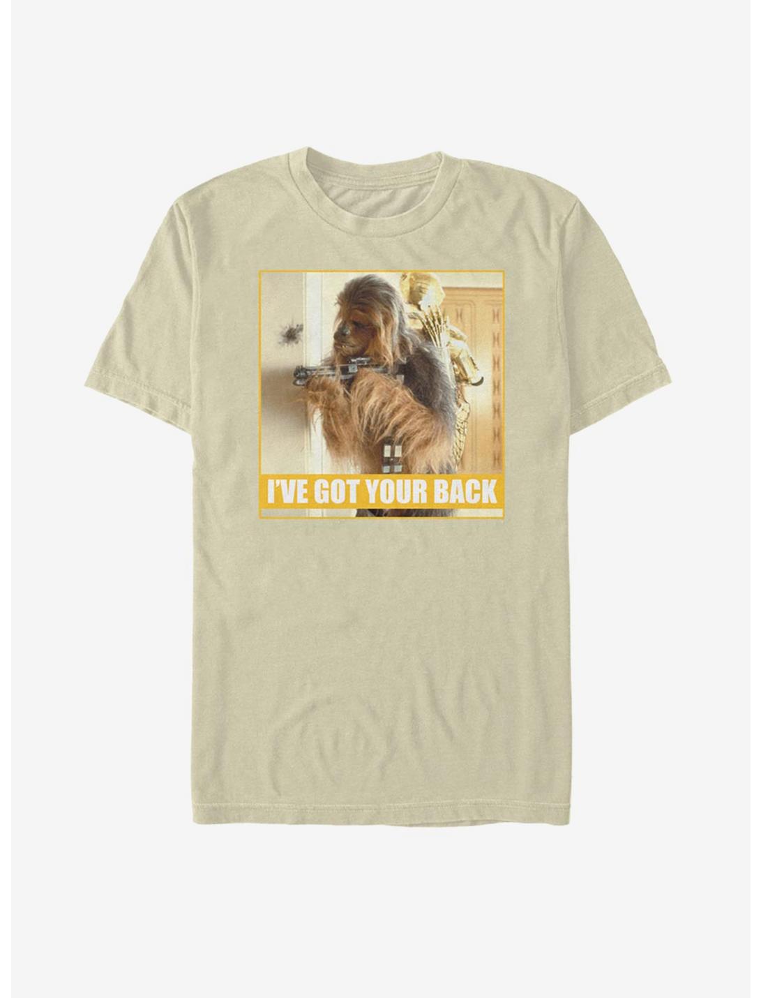 Star Wars Chewie C-3PO I've Got Your Back T-Shirt, SAND, hi-res