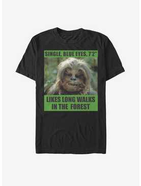 Star Wars Chewie Dating Profile T-Shirt, , hi-res