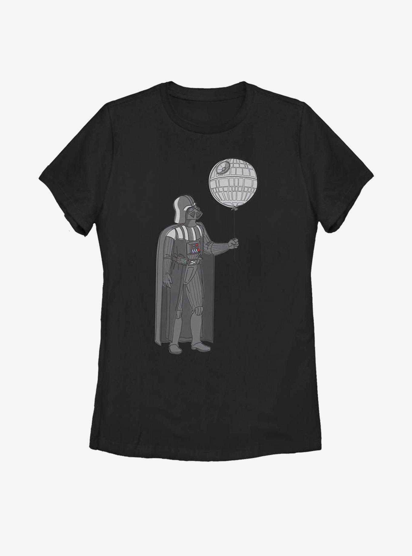 Star Wars Death Star Balloon Womens T-Shirt, , hi-res
