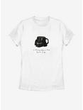 Star Wars Coffee On The Dark Side Womens T-Shirt, WHITE, hi-res