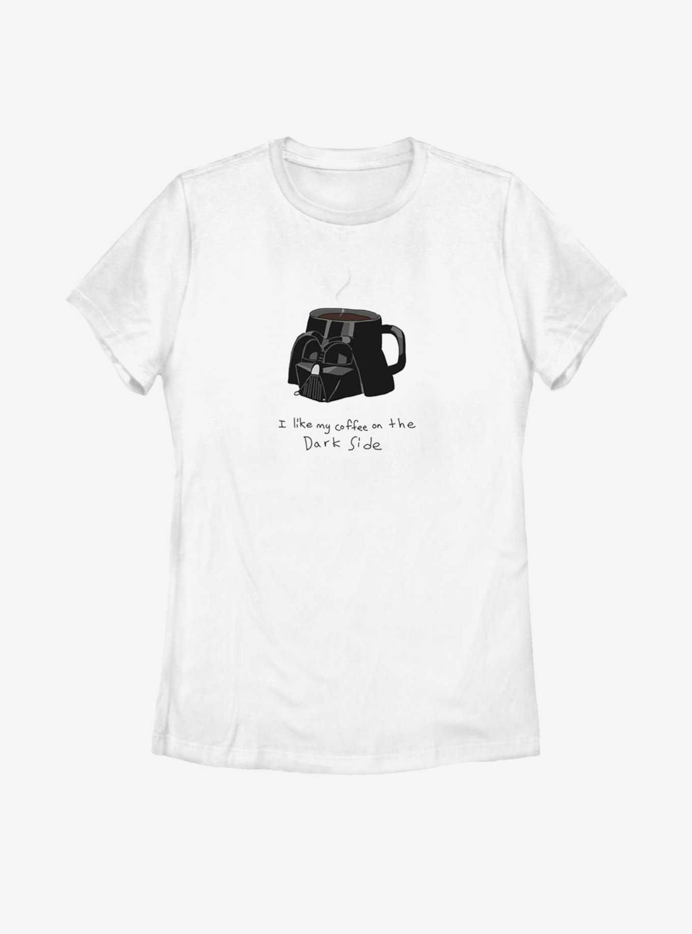 Star Wars Coffee On The Dark Side Womens T-Shirt, , hi-res