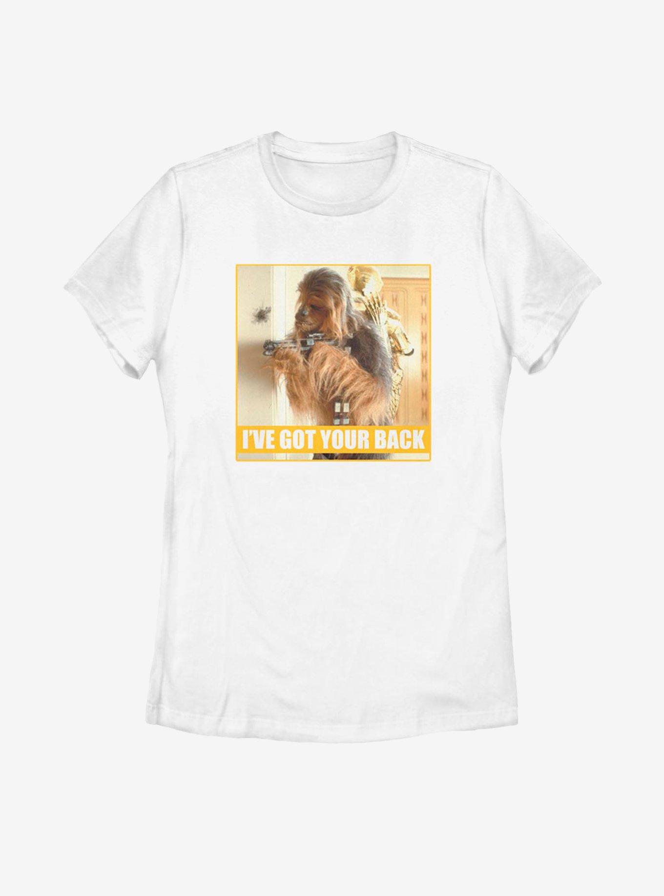 Star Wars Chewie C-3PO I've Got Your Back Womens T-Shirt, , hi-res