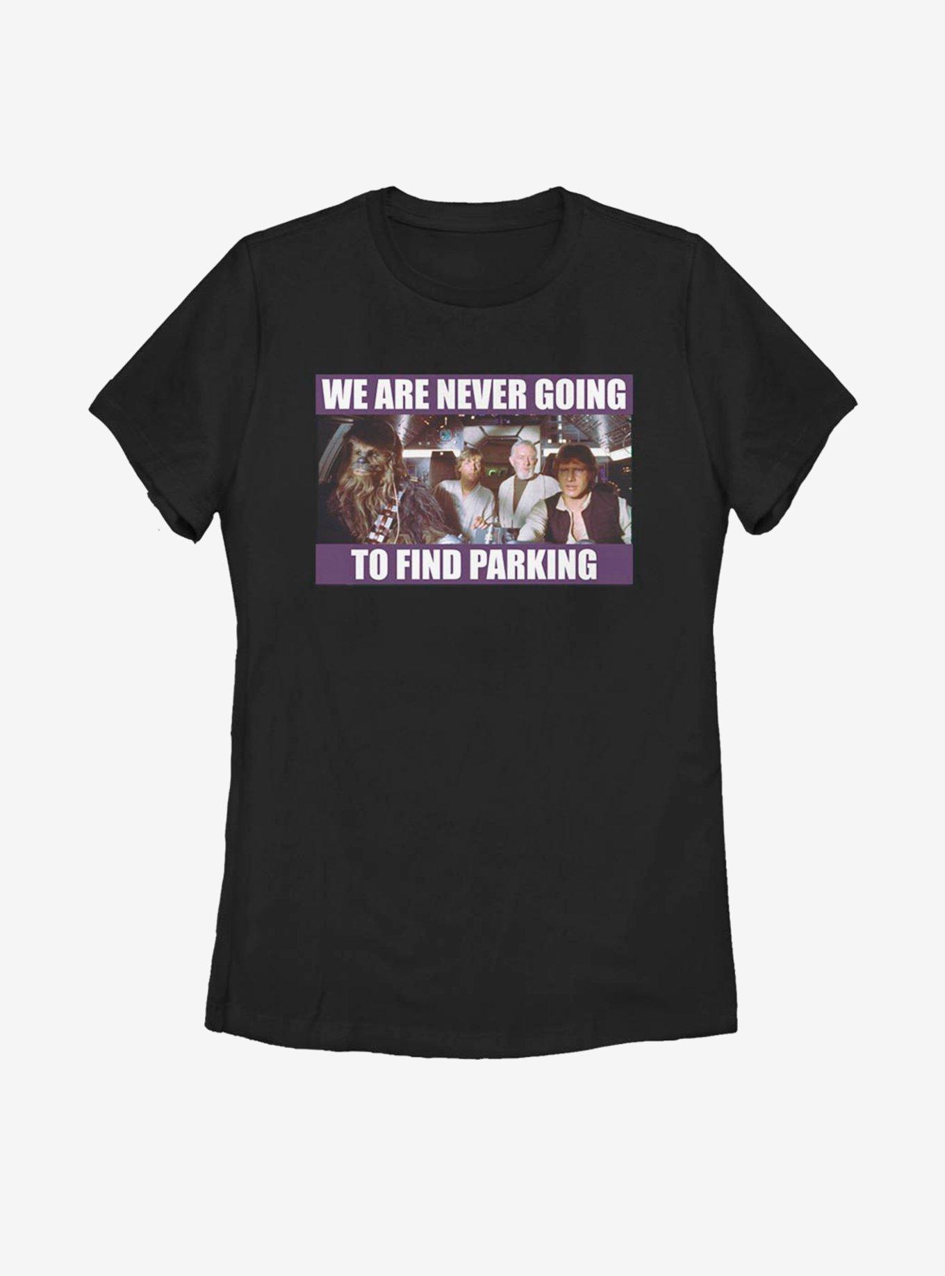 Star Wars Never Going To Find Parking Womens T-Shirt, , hi-res
