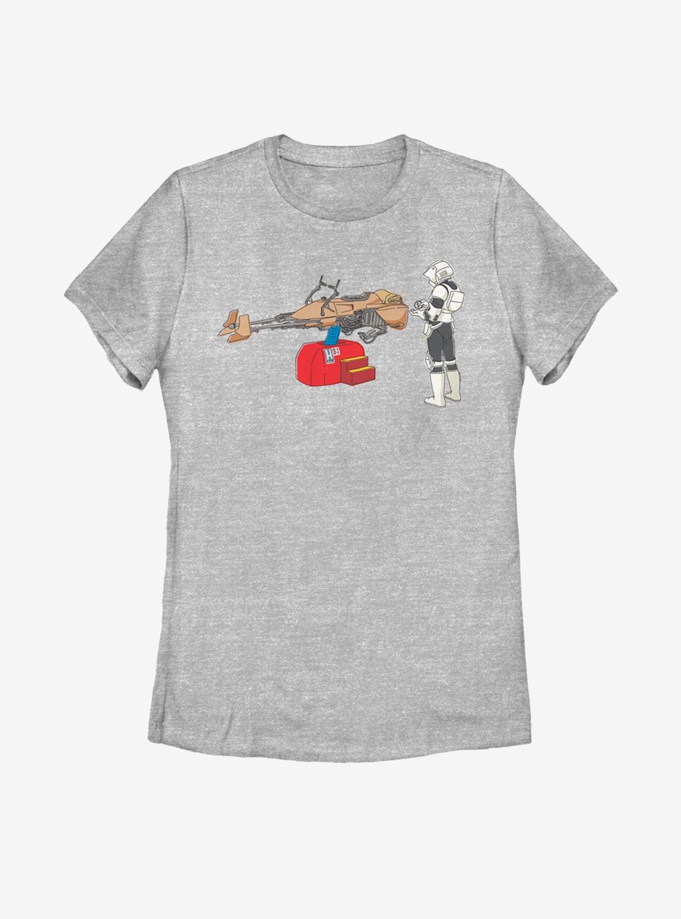 Star Wars Trooper Ride Womens T-Shirt, , hi-res