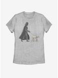 Star Wars Vader AT-AT Walker Womens T-Shirt, ATH HTR, hi-res