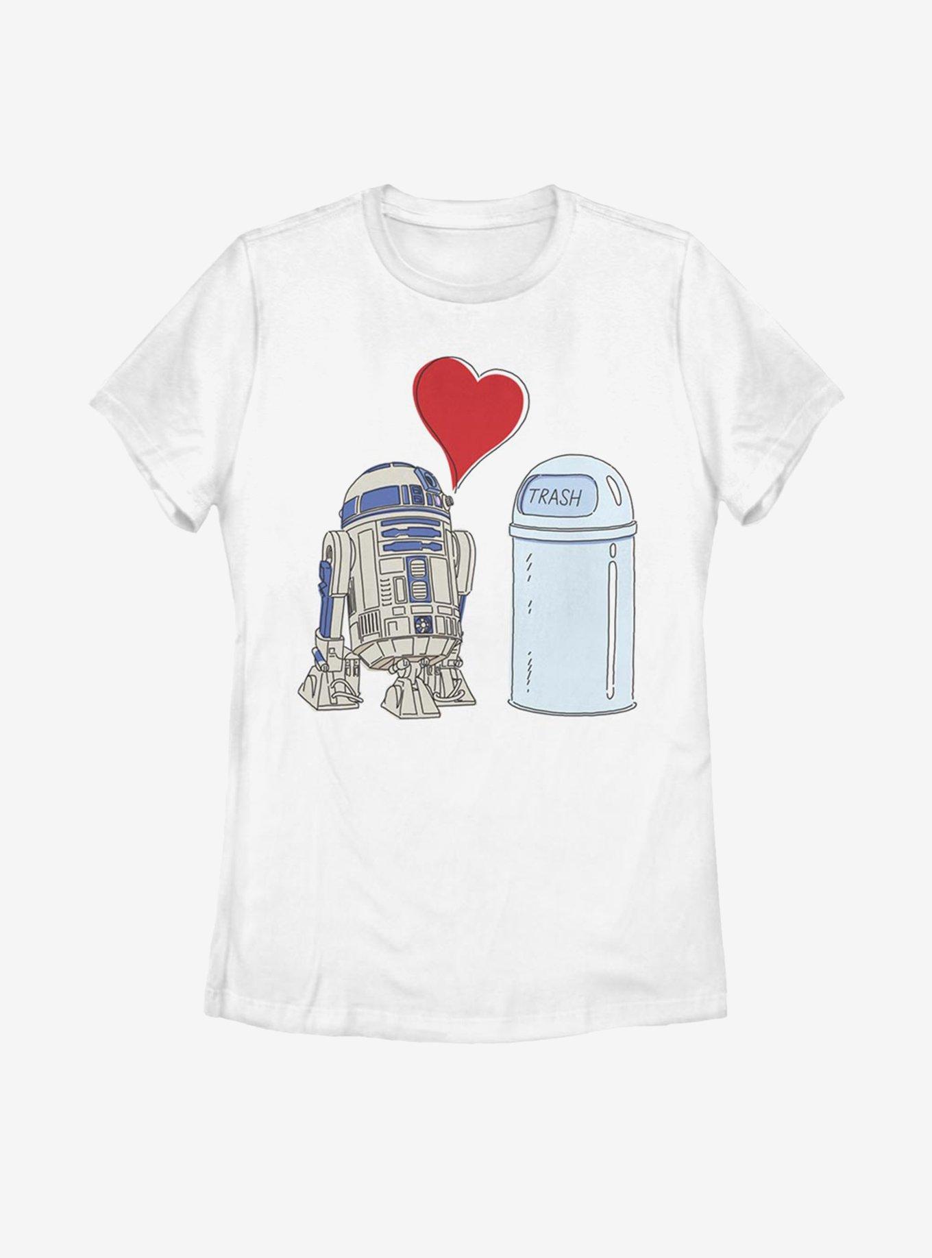 Star Wars R2D2 Trash Love Womens T-Shirt, , hi-res