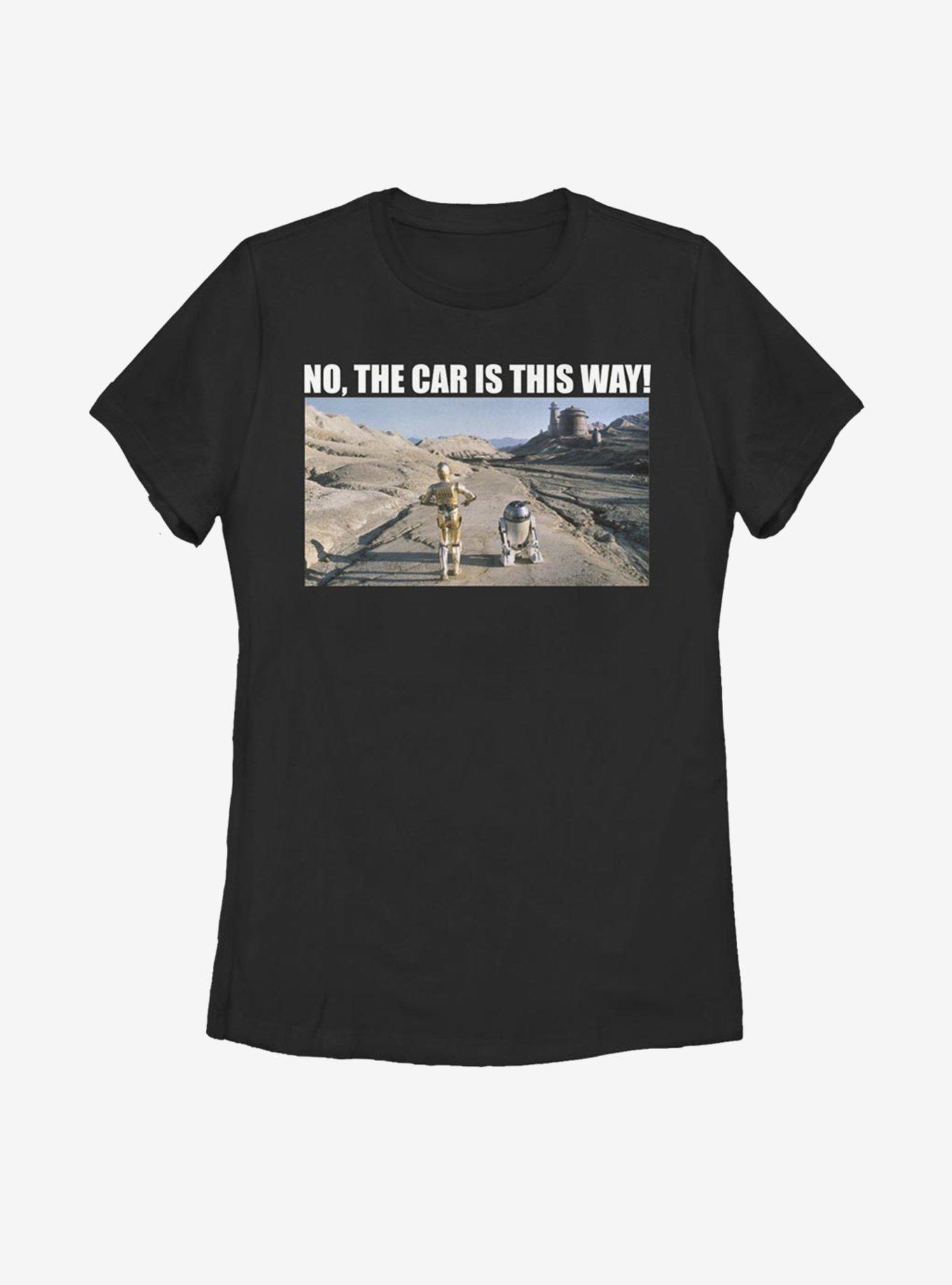 Star Wars Where's The Car Womens T-Shirt, , hi-res